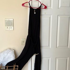 Black jump suit